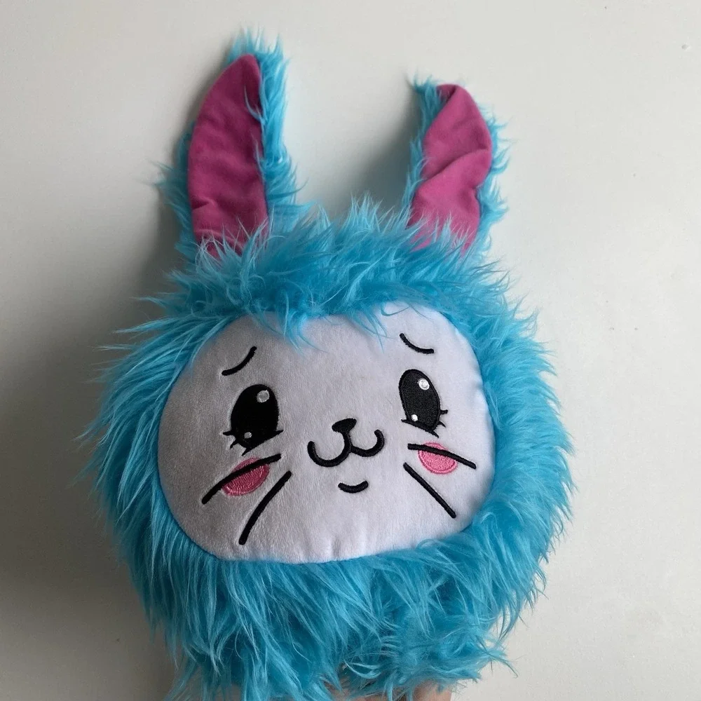 Pikmi Pops Blue Pink Huddy Bunny Plush Fluffy Sweet Scented Animal‎ Doll Cute 9